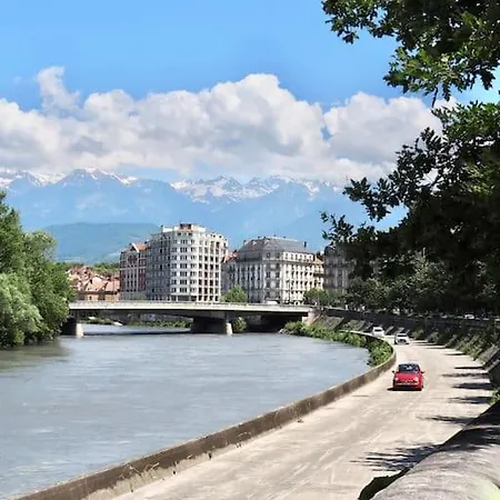 Loft Gare Centre Vue Bastille Parking * גרנובל