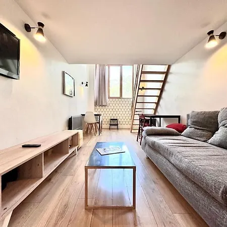 شقة Loft Gare Centre Vue Bastille Parking